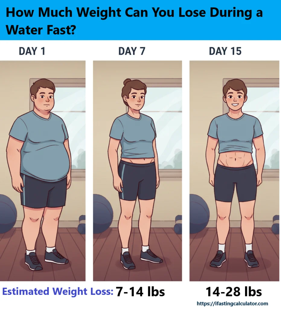 Water Fasting Weight Loss Calculator