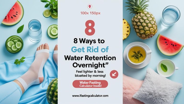 How to Get Rid of Water Retention Overnight: 8 Effective Ways